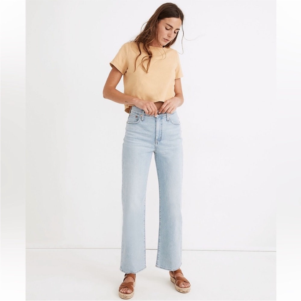 The Perfect Wide Leg Crop Jean
